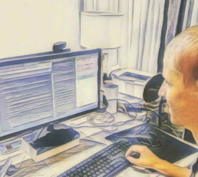 Hornero ilustrado sobre hojas y flor